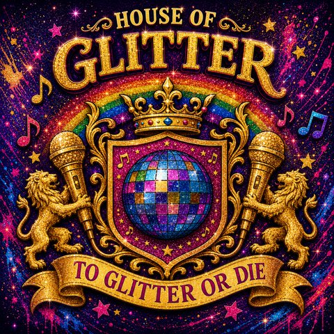 Album cover — To Glitter or Die